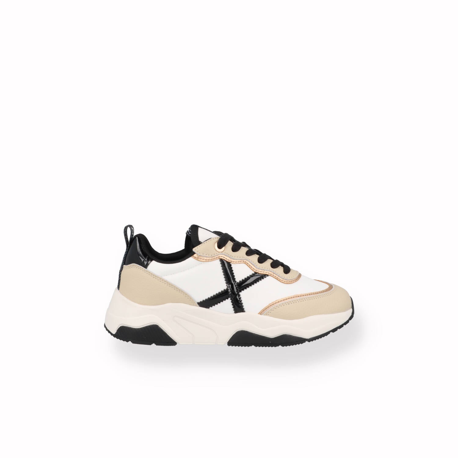 Scarpe Sneakers Munich Donna Beige