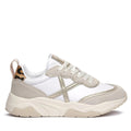 Scarpe Sneakers Munich Donna Bianco/Oro