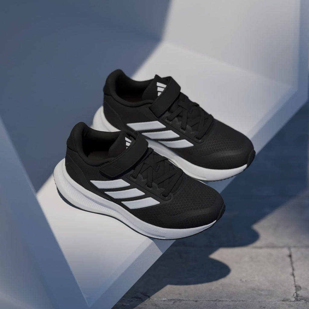 Scarpe Running Adidas Runfalcon 5 bambino nero/bianco