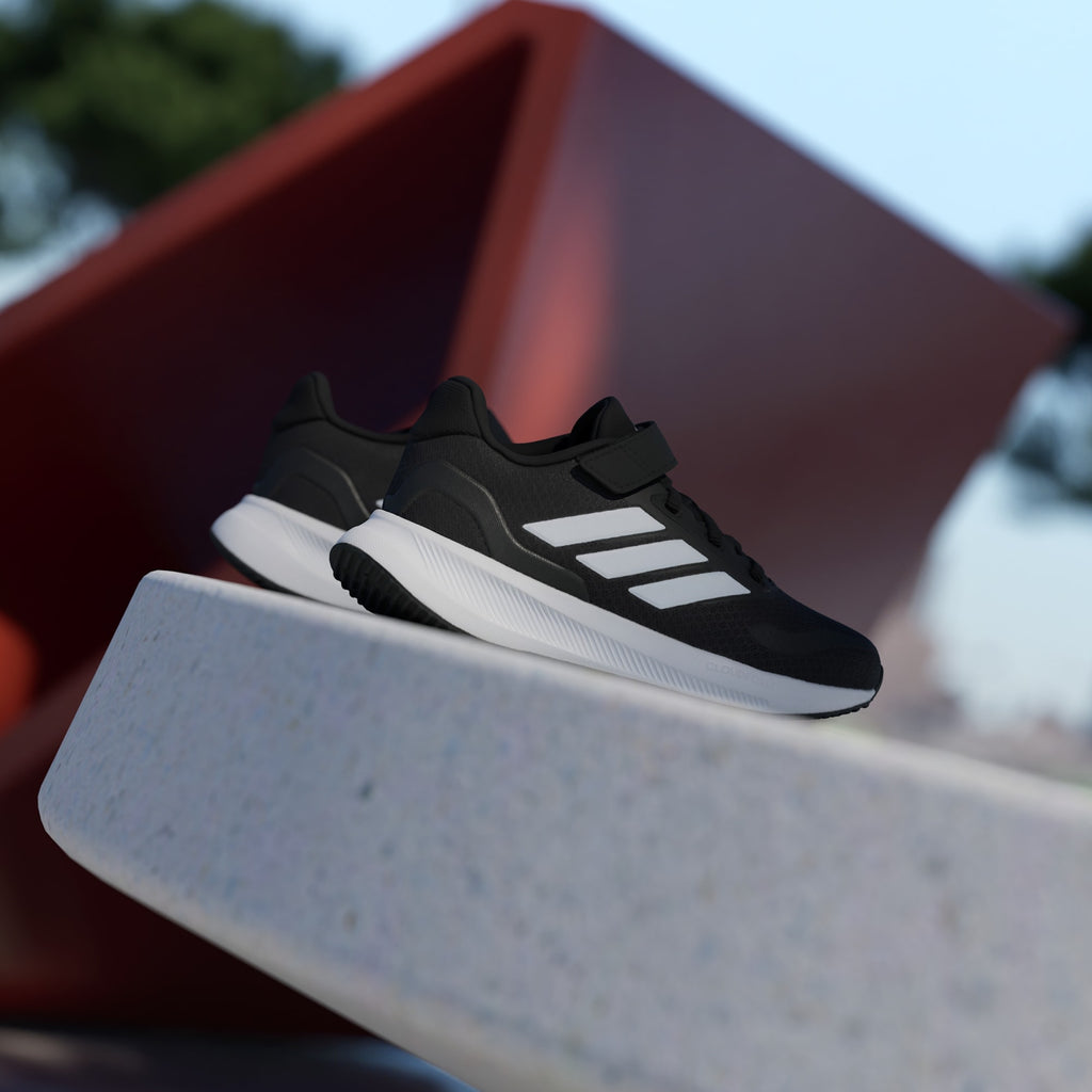 Scarpe Running Adidas Runfalcon 5 bambino nero/bianco