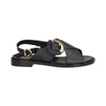 Sandalo Frau in pelle basso e intrecciato Donna | Lippolis Scarpe