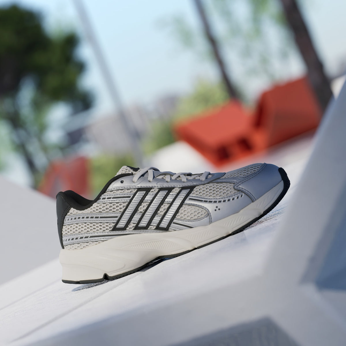 Sneakers Adidas Technochaos 2000 donna bianco