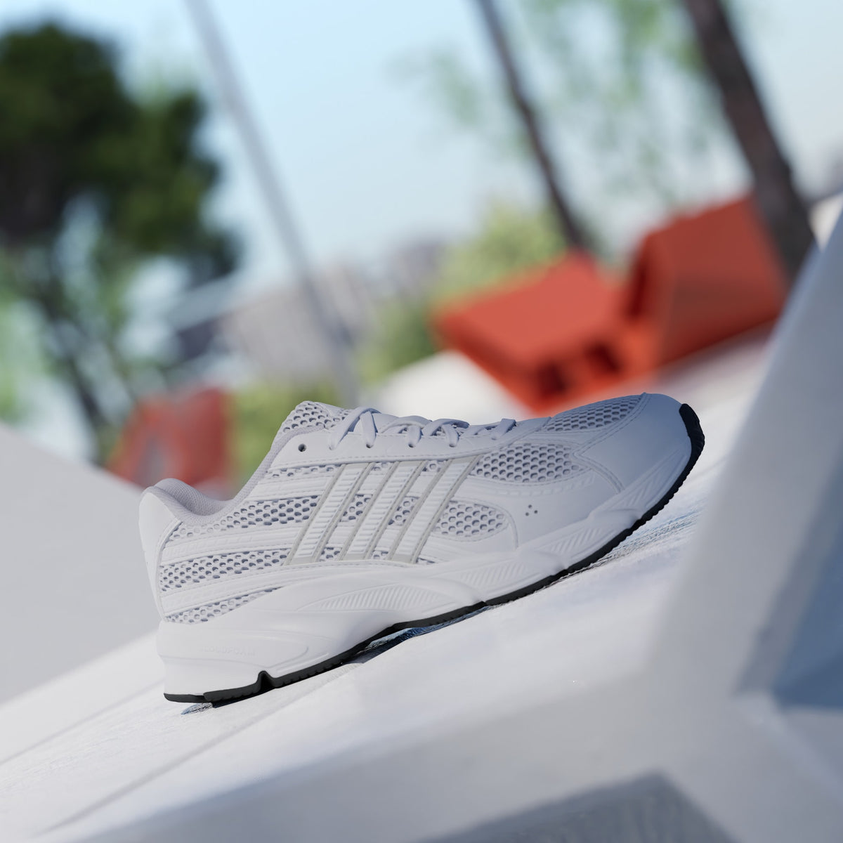 Sneakers Adidas Technochaos 2000 donna bianco
