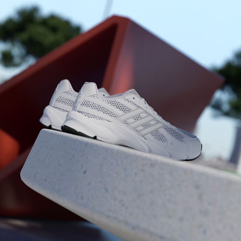 Sneakers Adidas Technochaos 2000 donna bianco