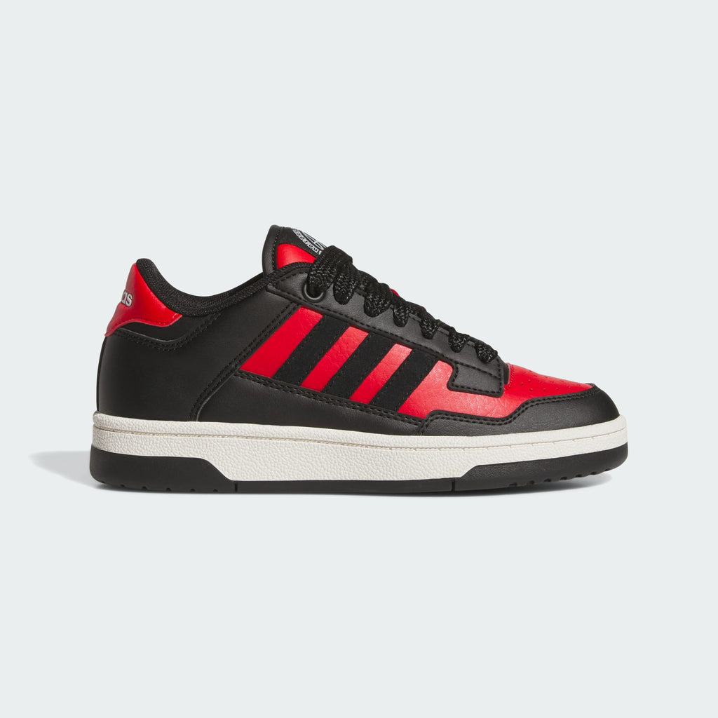 Sneakers Adidas Rapid Court Low unisex nero/rosso