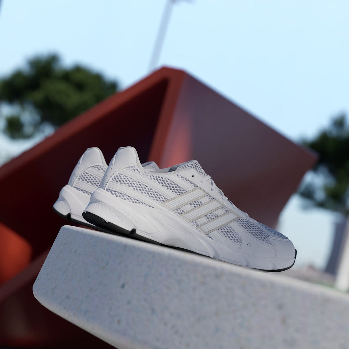 Sneakers Adidas Technochaos 2000 uomo bianco