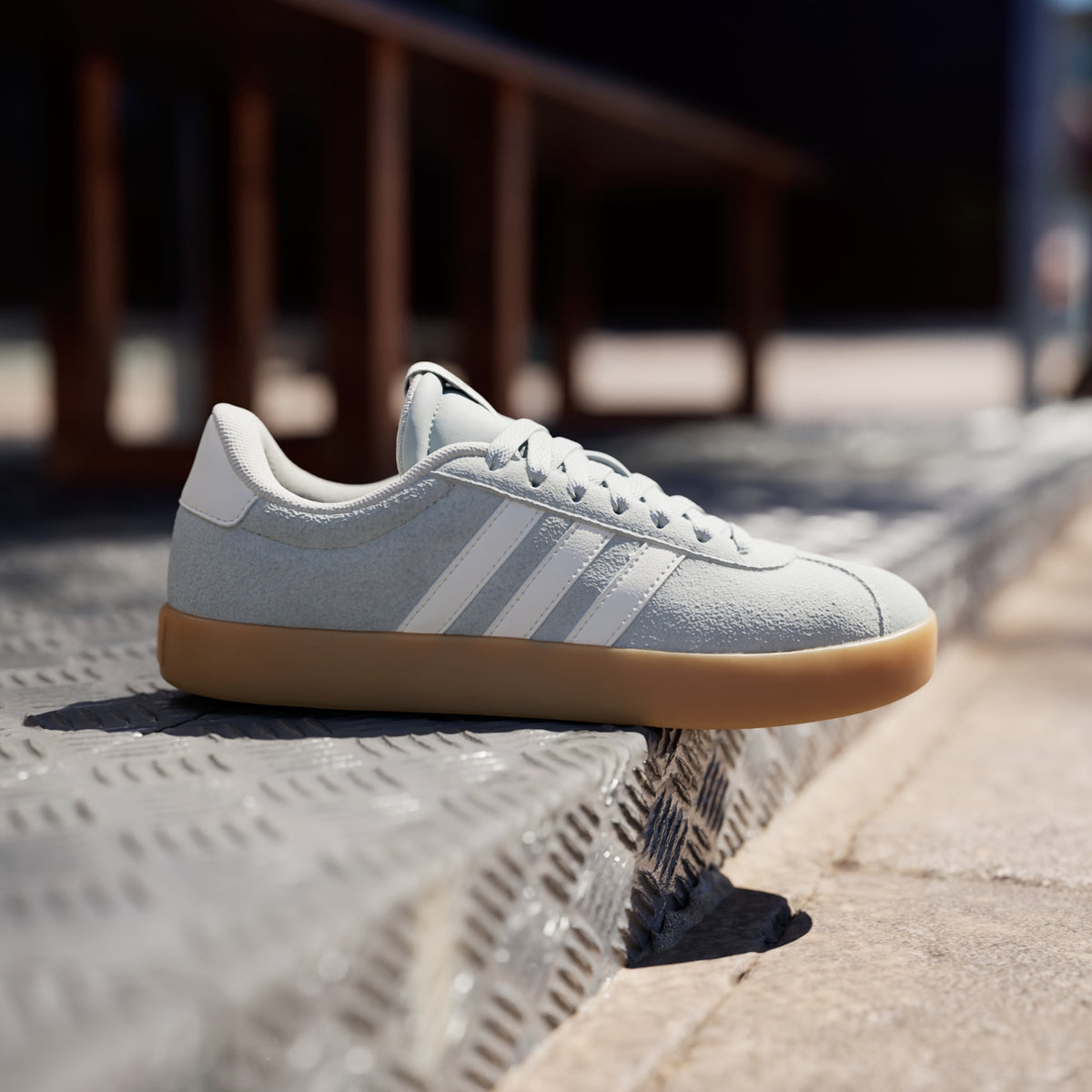 Sneakers Adidas VL Court 3.0 donna grigio