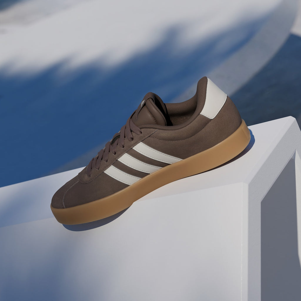 Sneakers Adidas VL Court 3.0 donna marrone