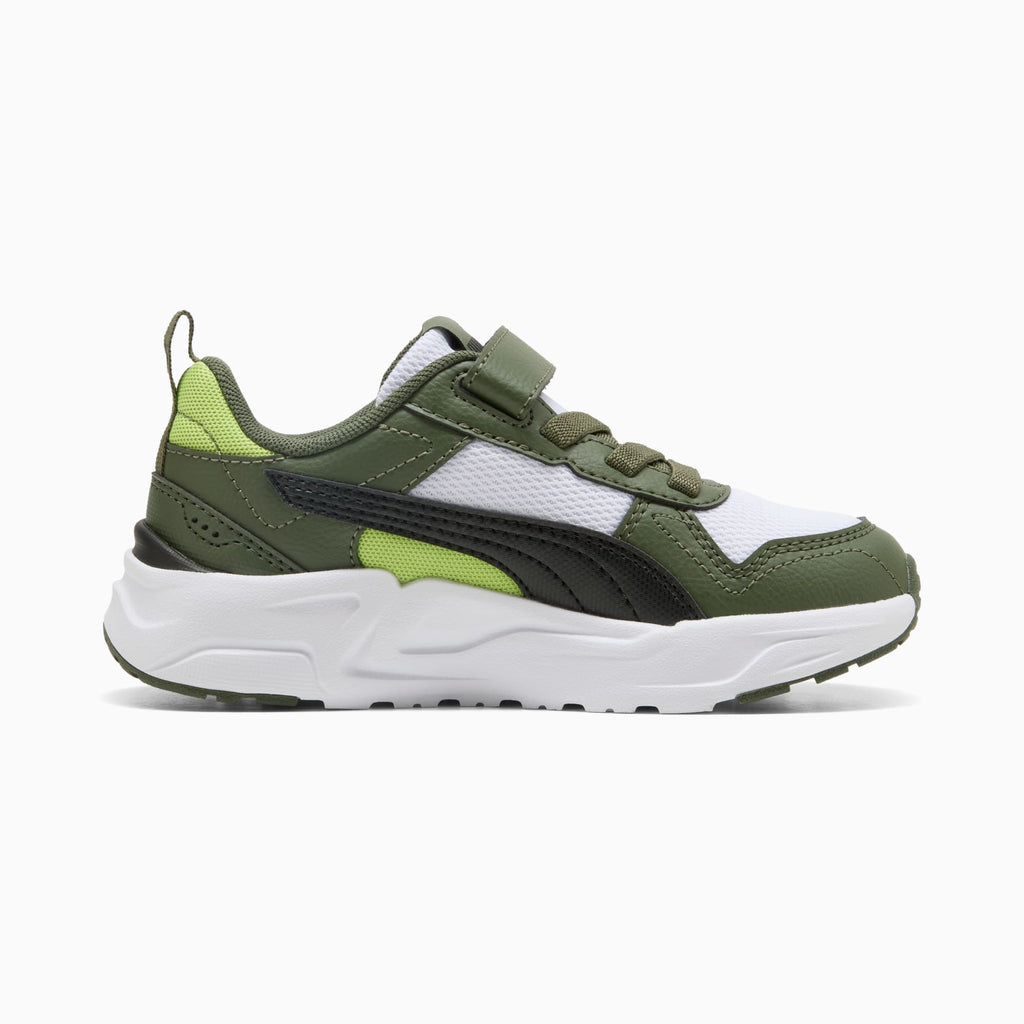 Sneakers Puma Trinity 2 LT bambino Bianco/Verde