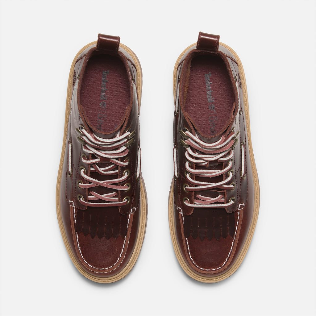 Stivaletti Timberland Stone Street Platform Kiltie donna Bordeaux