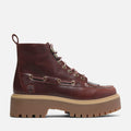 Stivaletti Timberland Stone Street Platform Kiltie donna Bordeaux