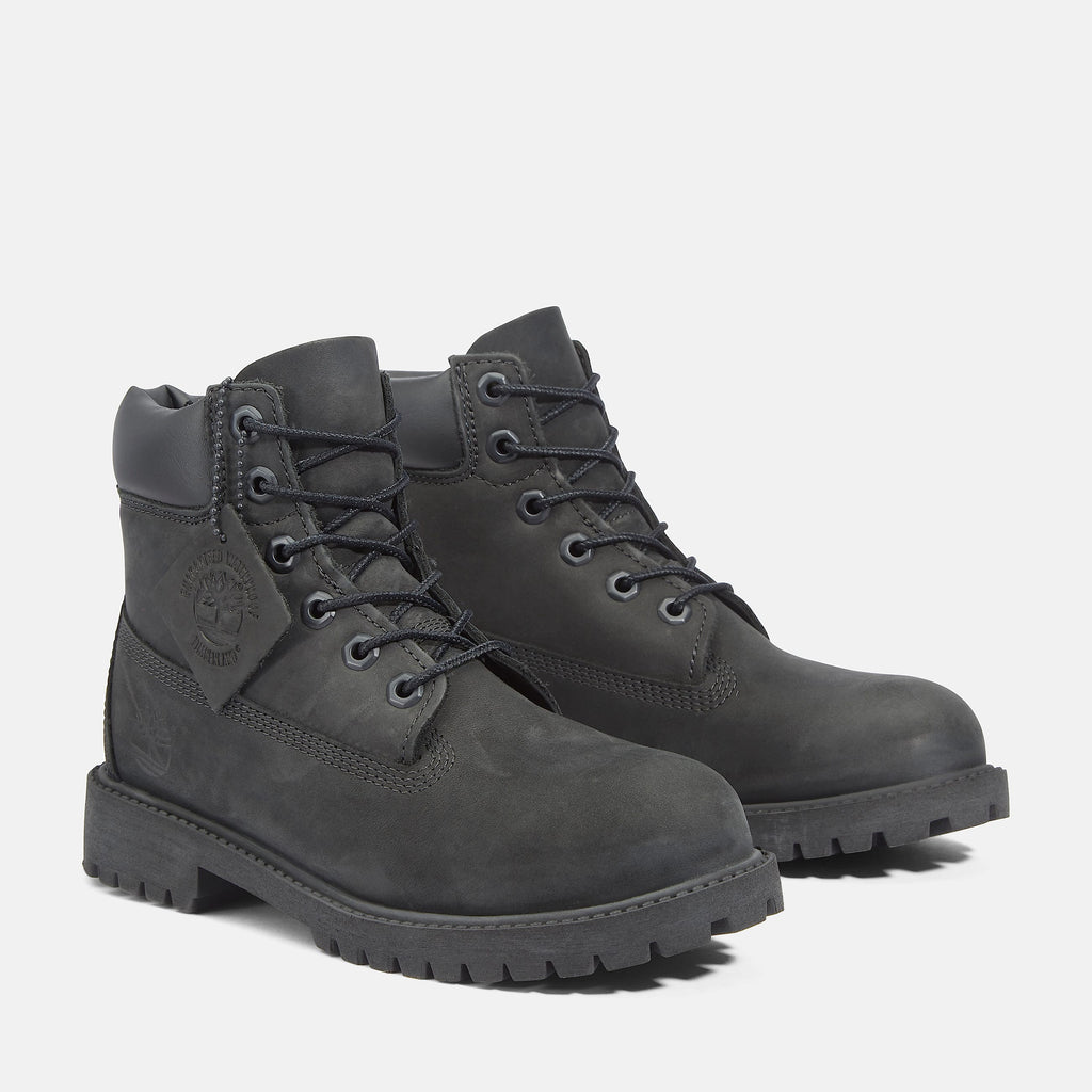 Scarponcini Timberland 6-Inch Premium Waterproof bambino Nero