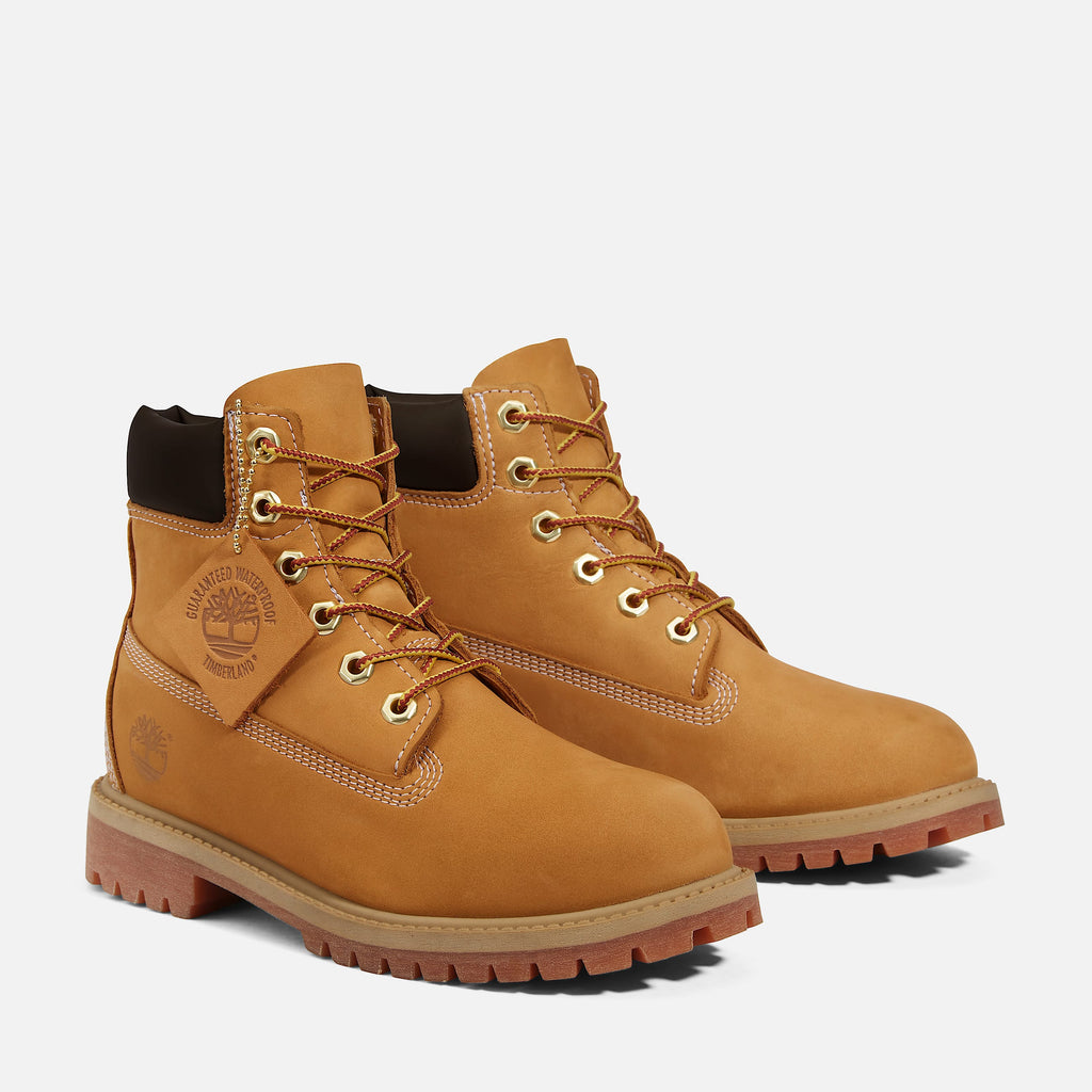 Scarponcini Timberland 6-Inch Premium Waterproof bambino Giallo
