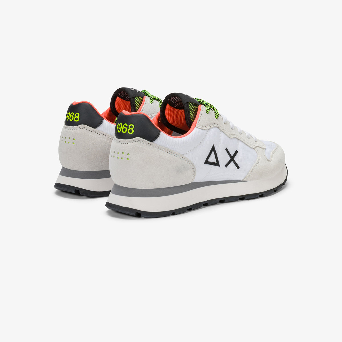 Sneakers Sun68 Tom Fluo uomo Bianco