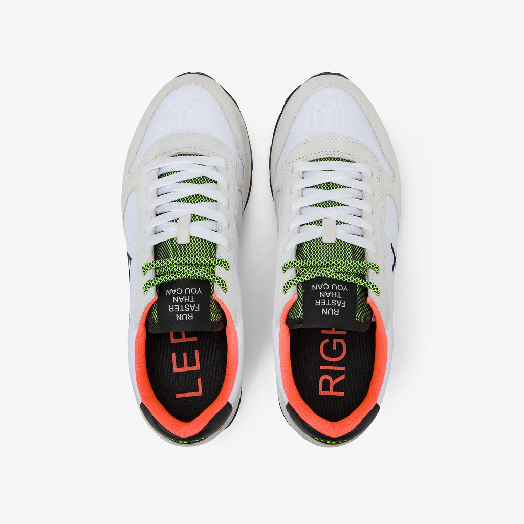 Sneakers Sun68 Tom Fluo uomo Bianco