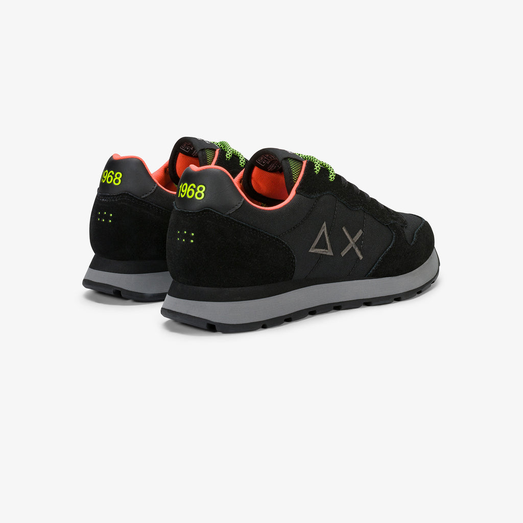 Sneakers Sun68 Tom Fluo uomo Nero