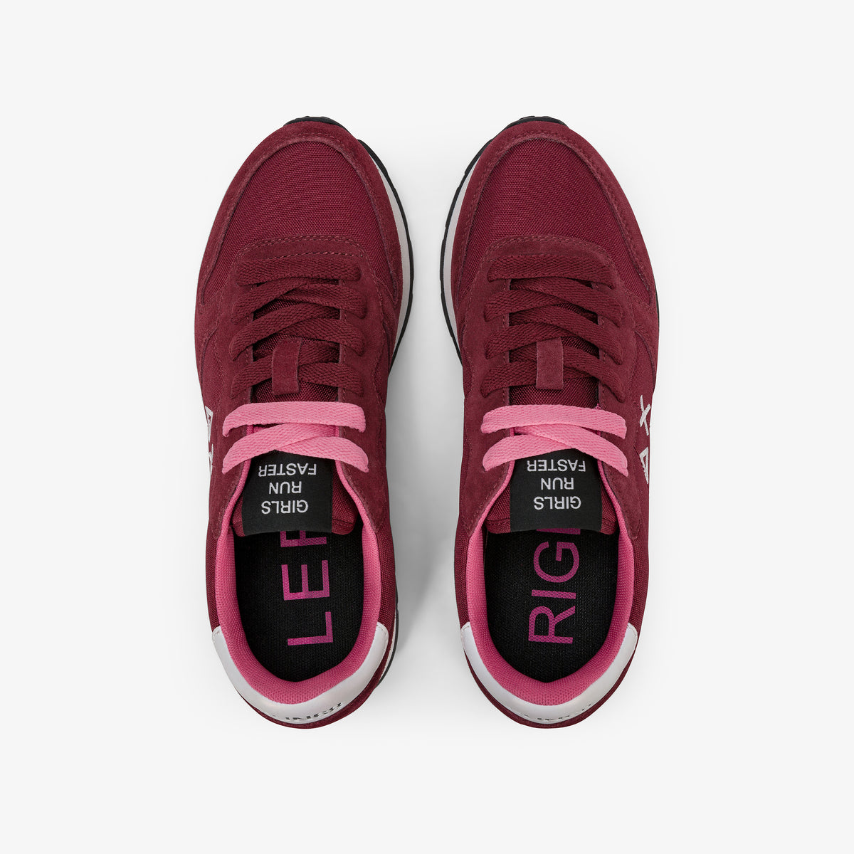 Sneakers Sun68 Ally Solid donna Bordeaux