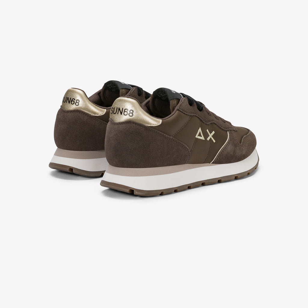 Sneakers Sun68 Ally Gold Silver donna Marrone