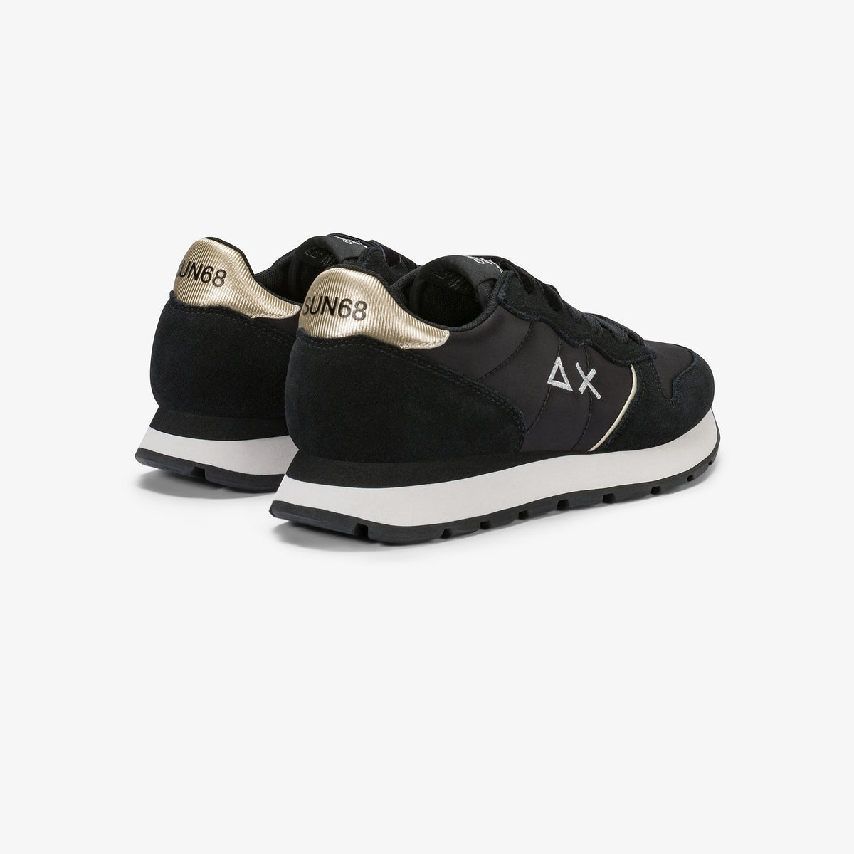 Sneakers Sun68 Ally Gold Silver donna Nero