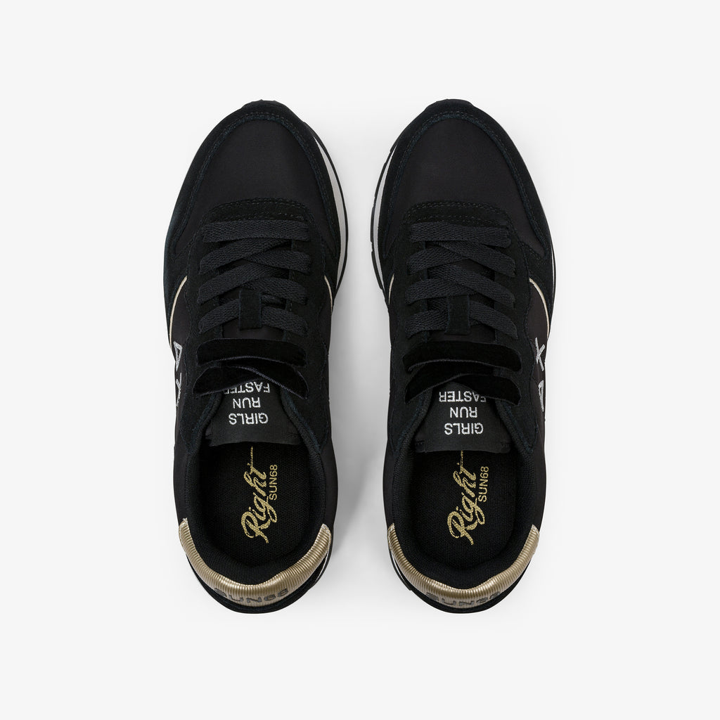 Sneakers Sun68 Ally Gold Silver donna Nero