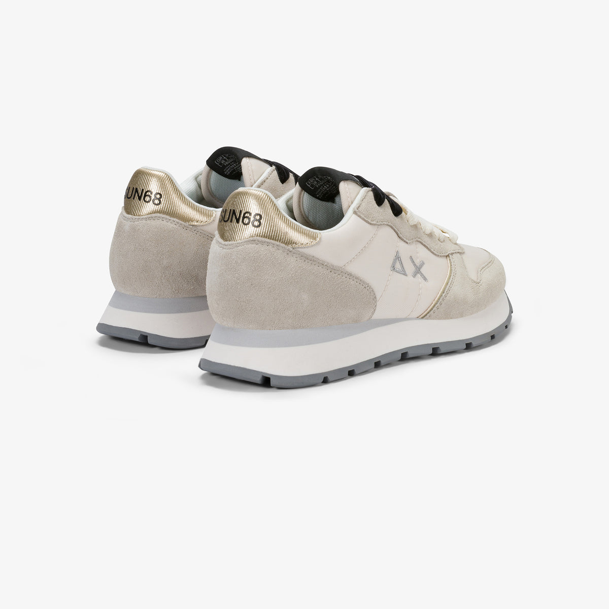 Sneakers Sun68 Ally Gold Silver donna Panna
