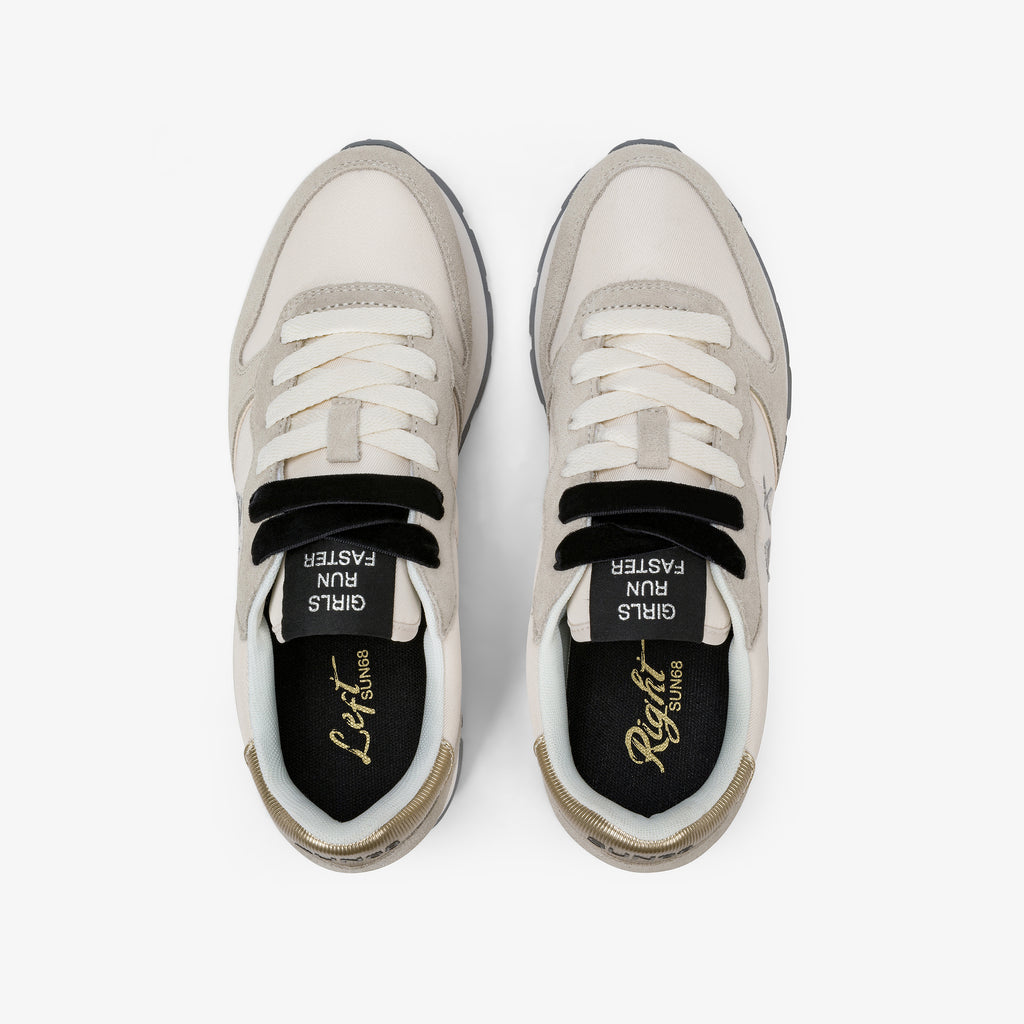 Sneakers Sun68 Ally Gold Silver donna Panna