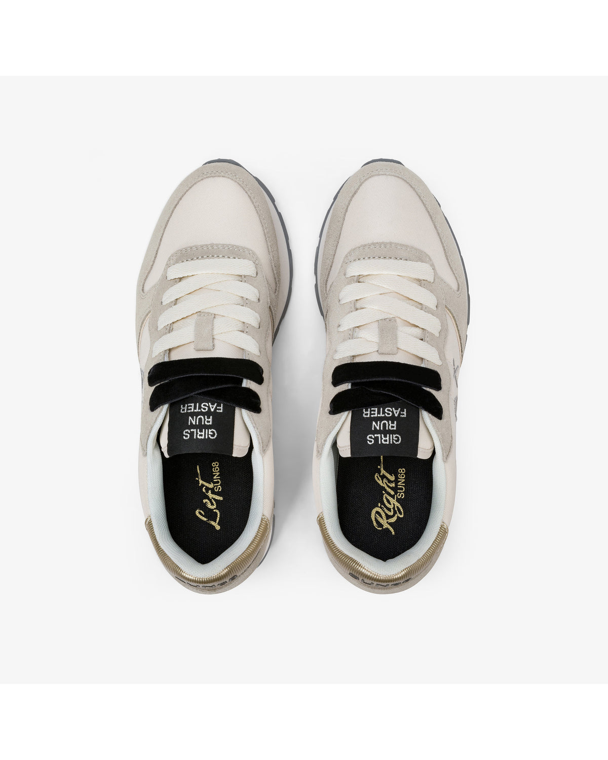 Sneakers Sun68 Ally Gold Silver donna Panna