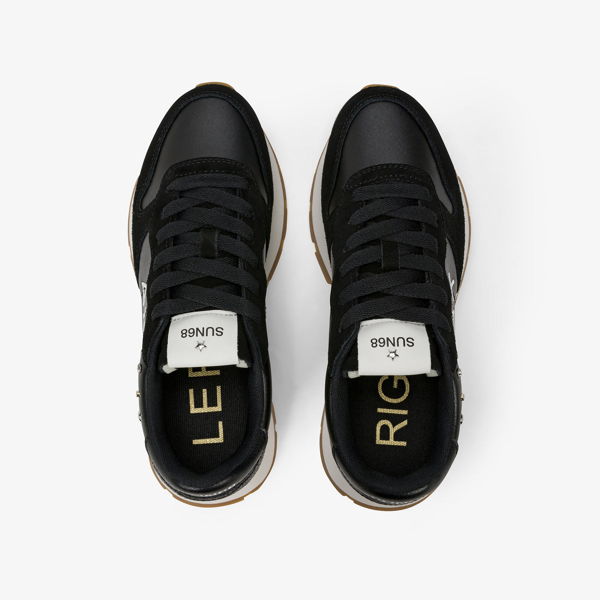 Sneakers Sun68 Ally Studs donna Nero