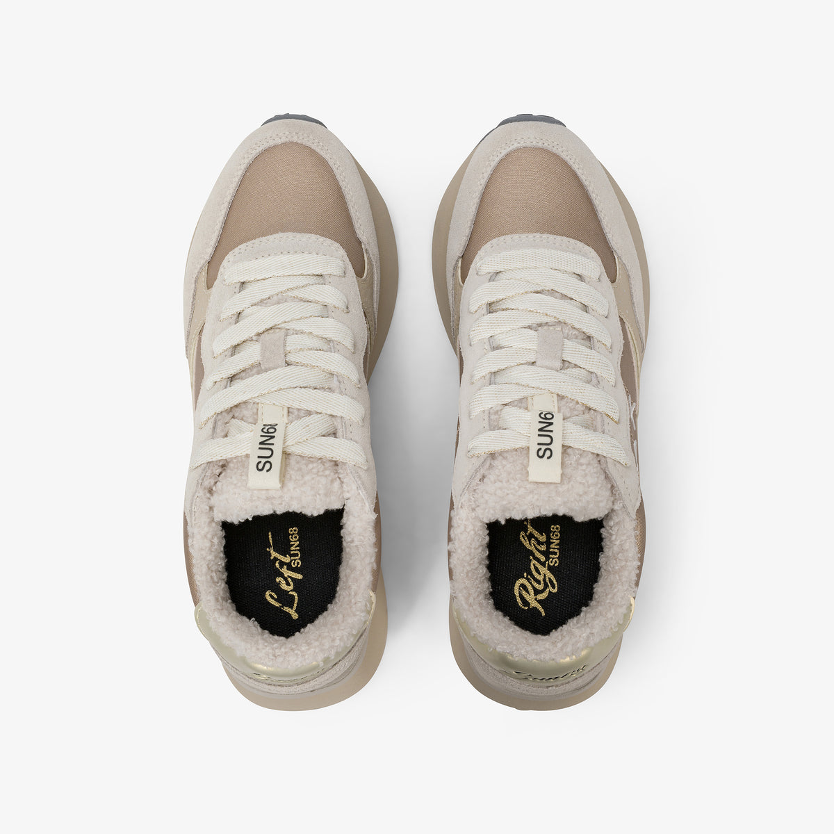 Sneakers Sun68 Big Ally Teddy donna Panna