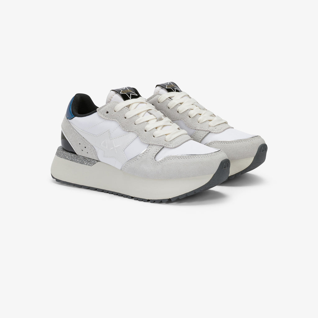 Sneakers Sun68 Big Stargirl donna Bianco