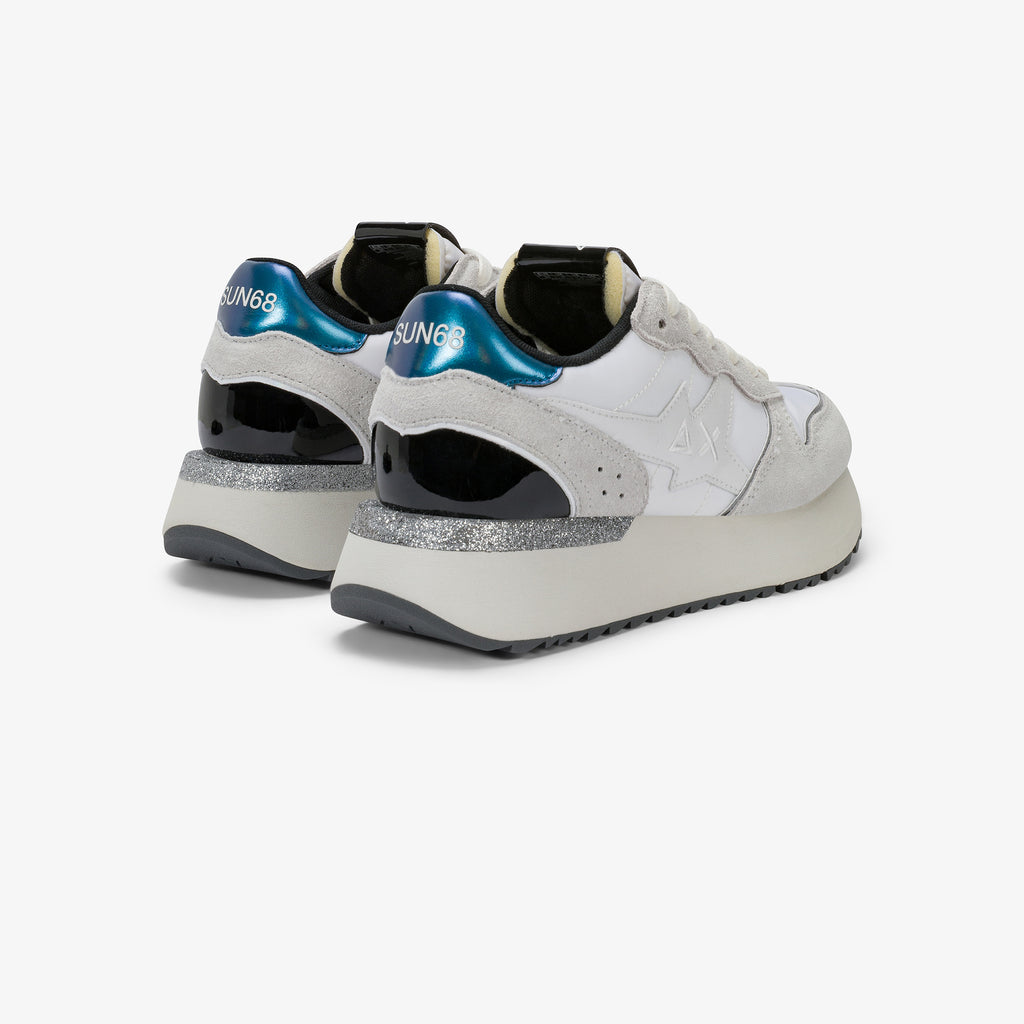 Sneakers Sun68 Big Stargirl donna Bianco