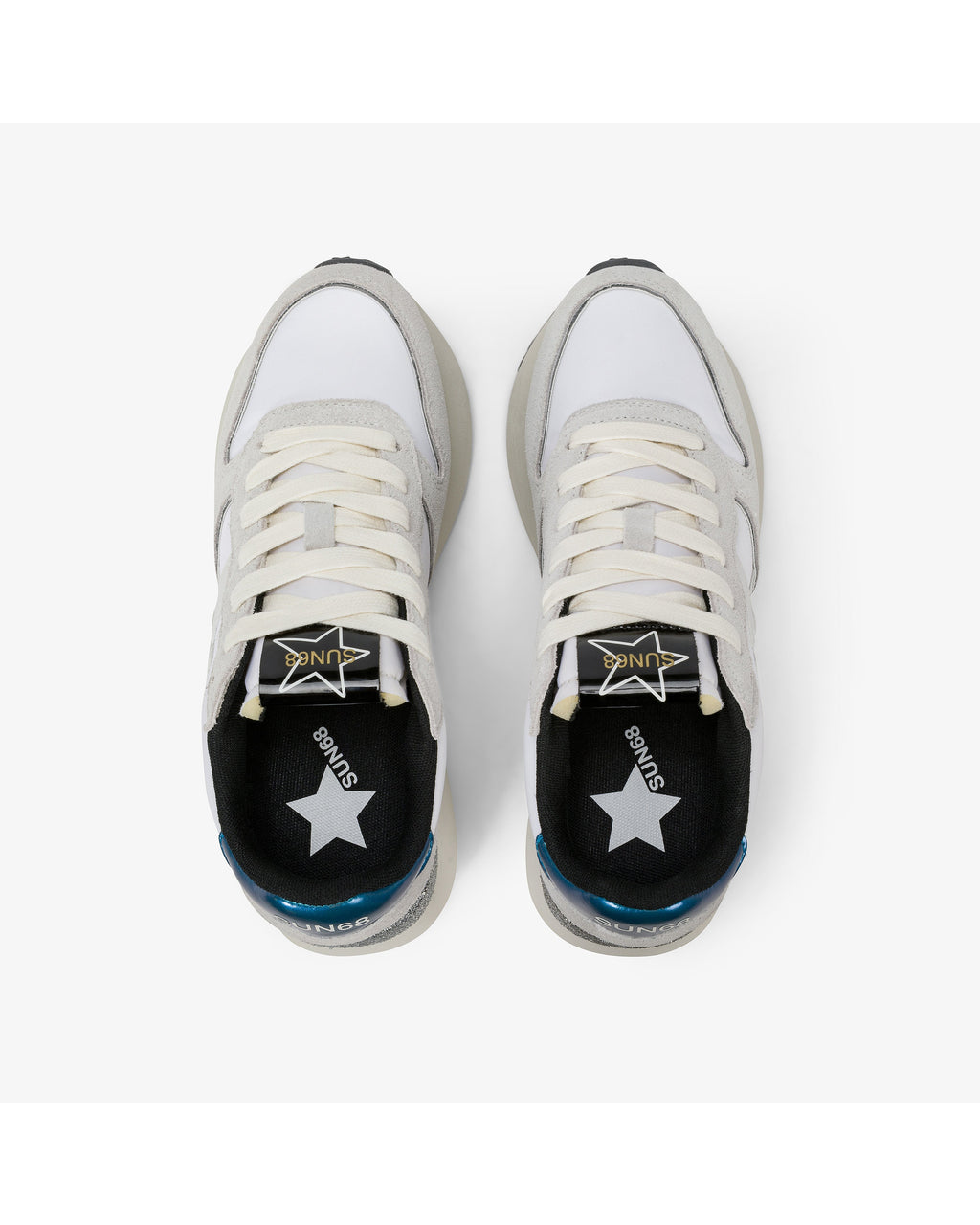 Sneakers Sun68 Big Stargirl donna Bianco