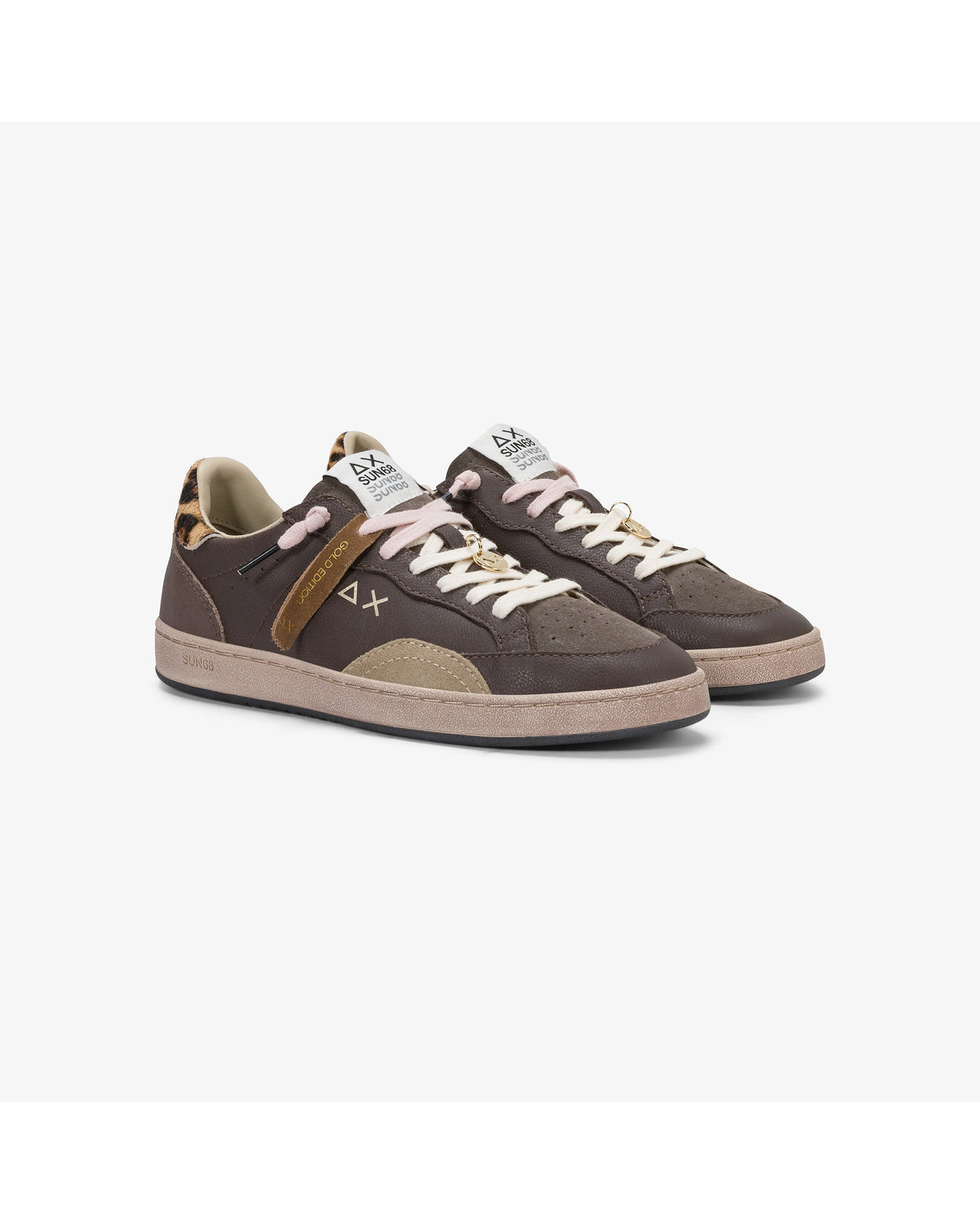 Sneakers Sun68 Urban Street donna Marrone