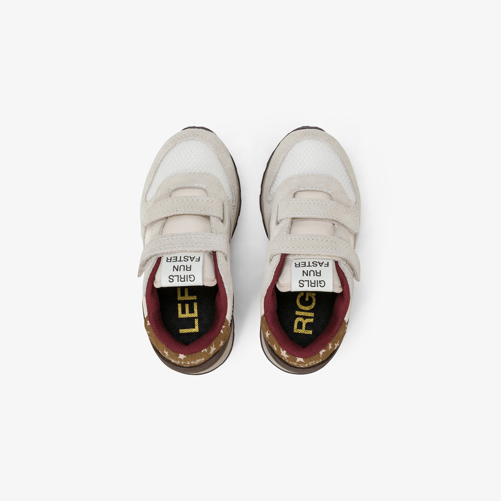 Sneakers Sun68 Ally Vintage bambina Panna