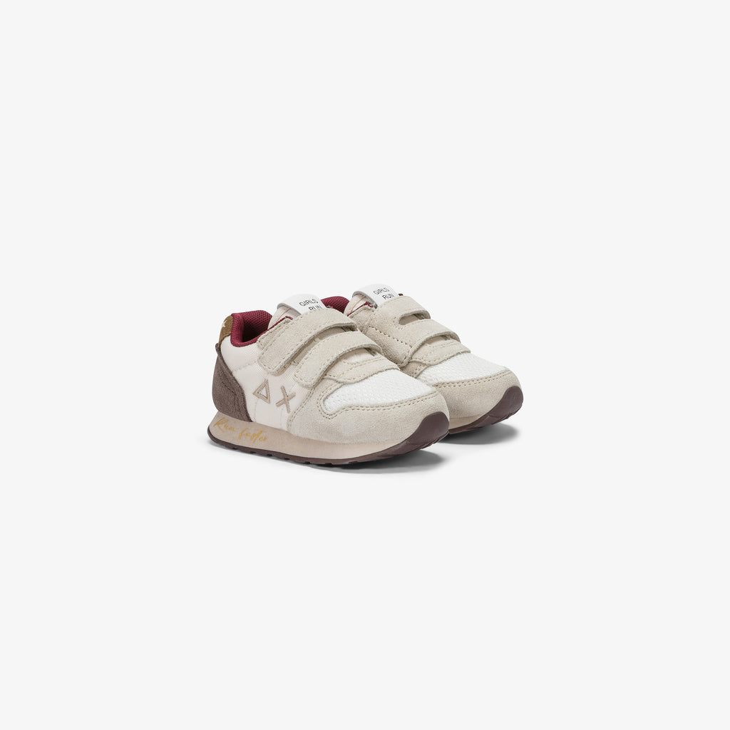 Sneakers Sun68 Ally Vintage bambina Panna
