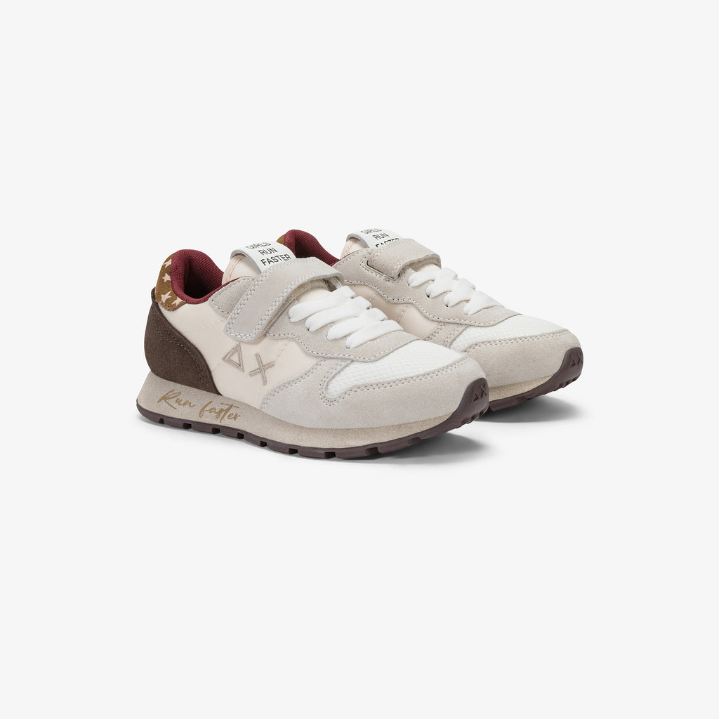 Sneakers Sun68 Ally Vintage bambina Panna