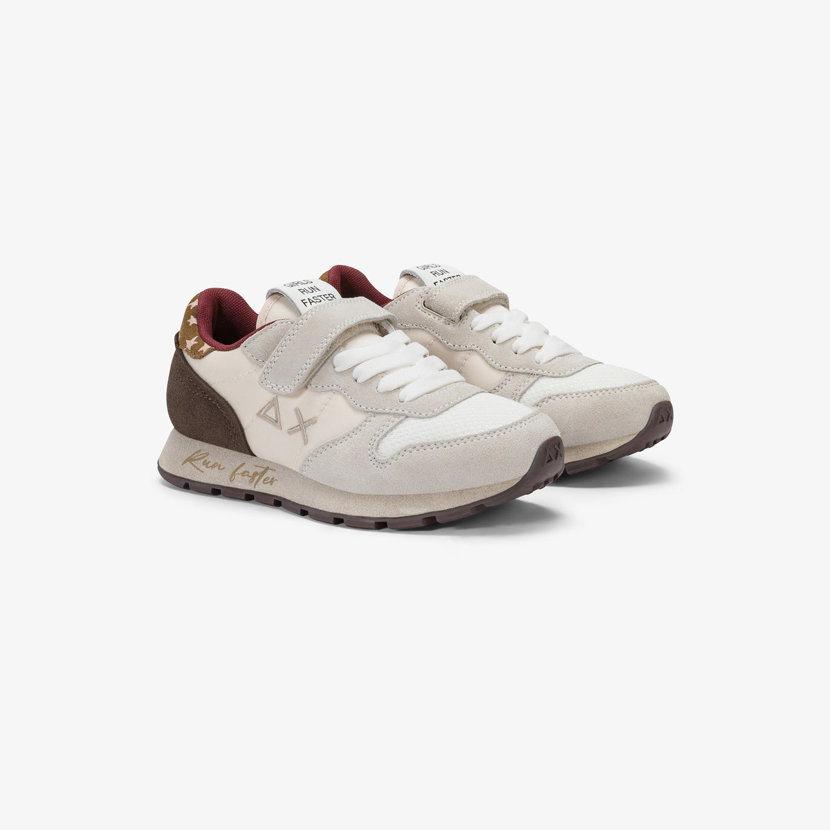 Sneakers Sun68 Ally Vintage bambina Panna