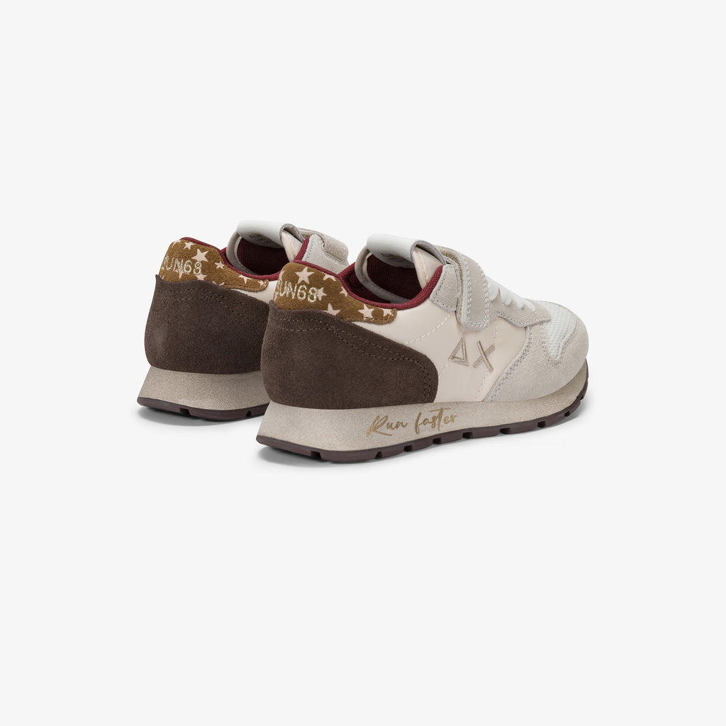 Sneakers Sun68 Ally Vintage bambina Panna
