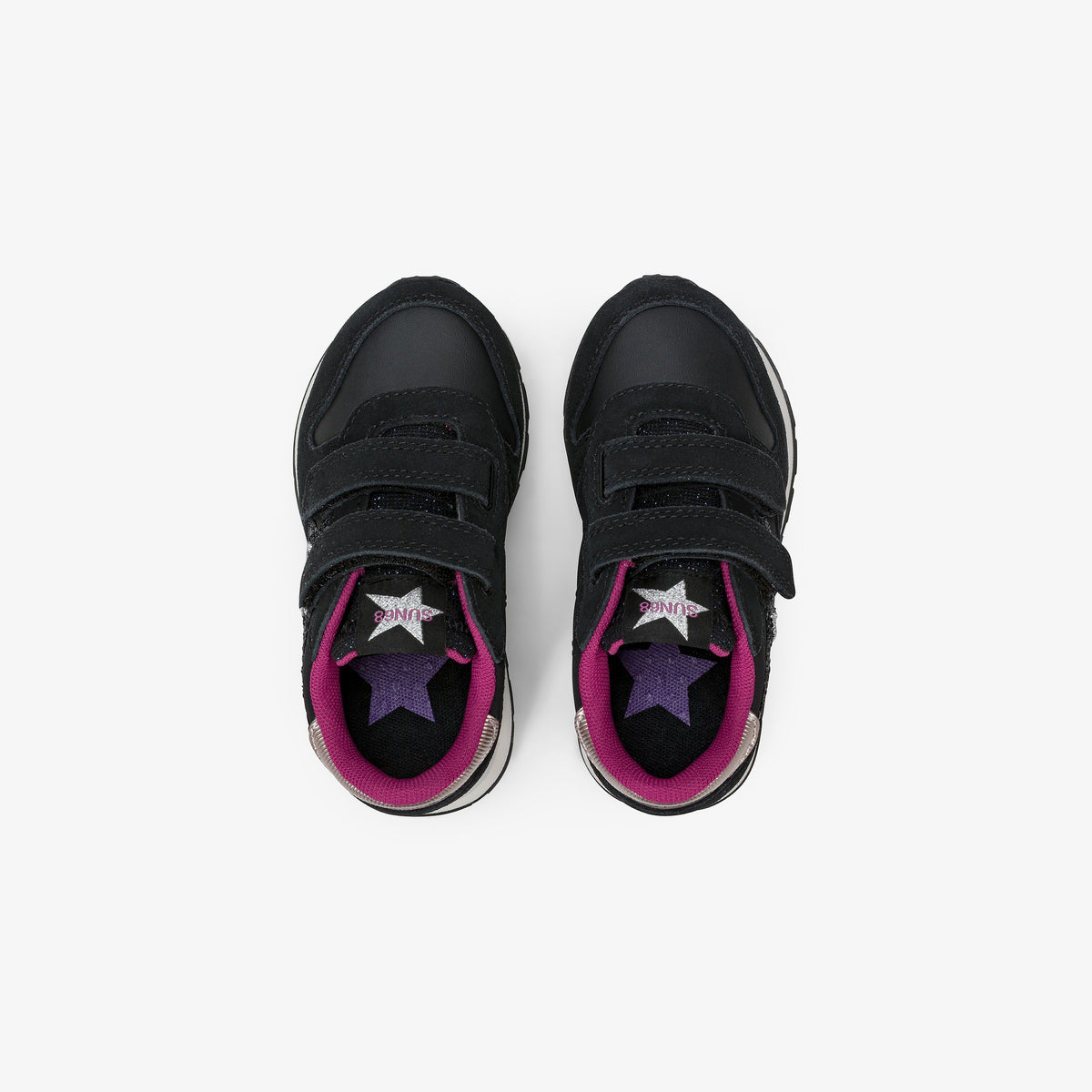 Sneakers Sun68 Stargirl Glitter bambina Nero