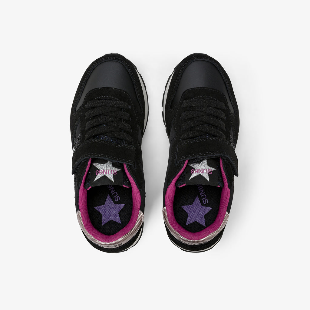 Sneakers Sun68 Stargirl Glitter bambina Nero