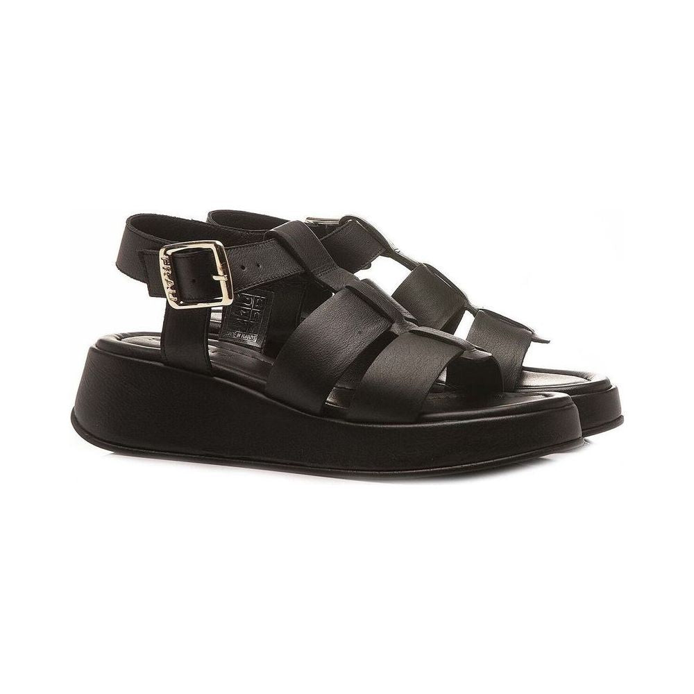 Sandalo Frau con zeppa e fasce incrociate Donna | Lippolis Scarpe