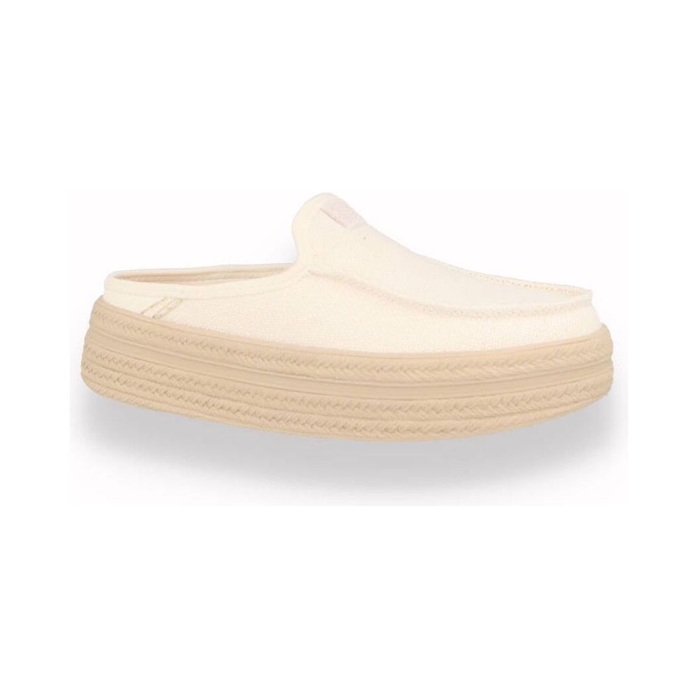 Sabot Austin lift espadrille woven Donna HEY DUDE Bianco, Beige, Nero | Lippolis Scarpe