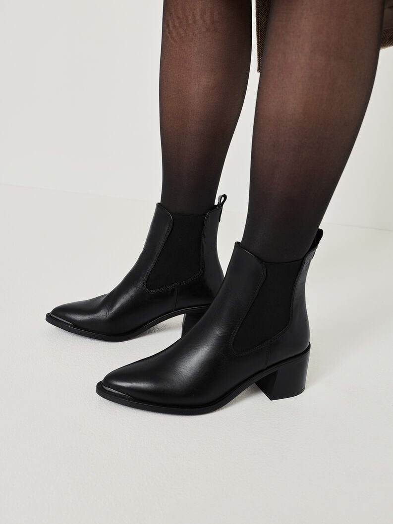 Stivaletto chelsea Tamaris donna nero