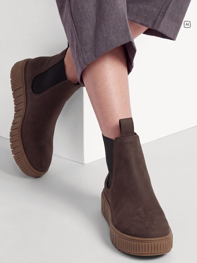 Stivaletti Beatles Tamaris donna marrone