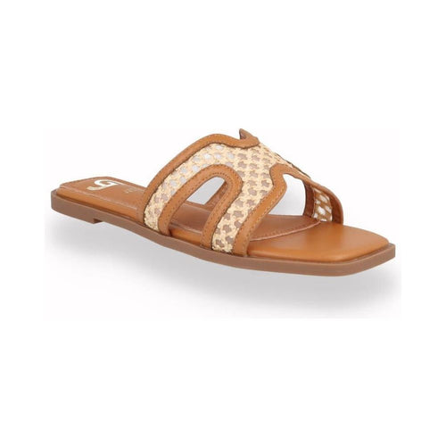 Ciabatta Flat GOLD&GOLD Donna Cuoio e Taupe | Lippolis Scarpe