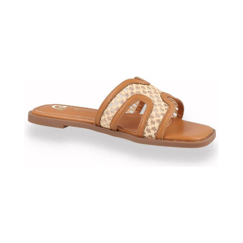 Ciabatta Flat GOLD&GOLD Donna Cuoio e Taupe | Lippolis Scarpe