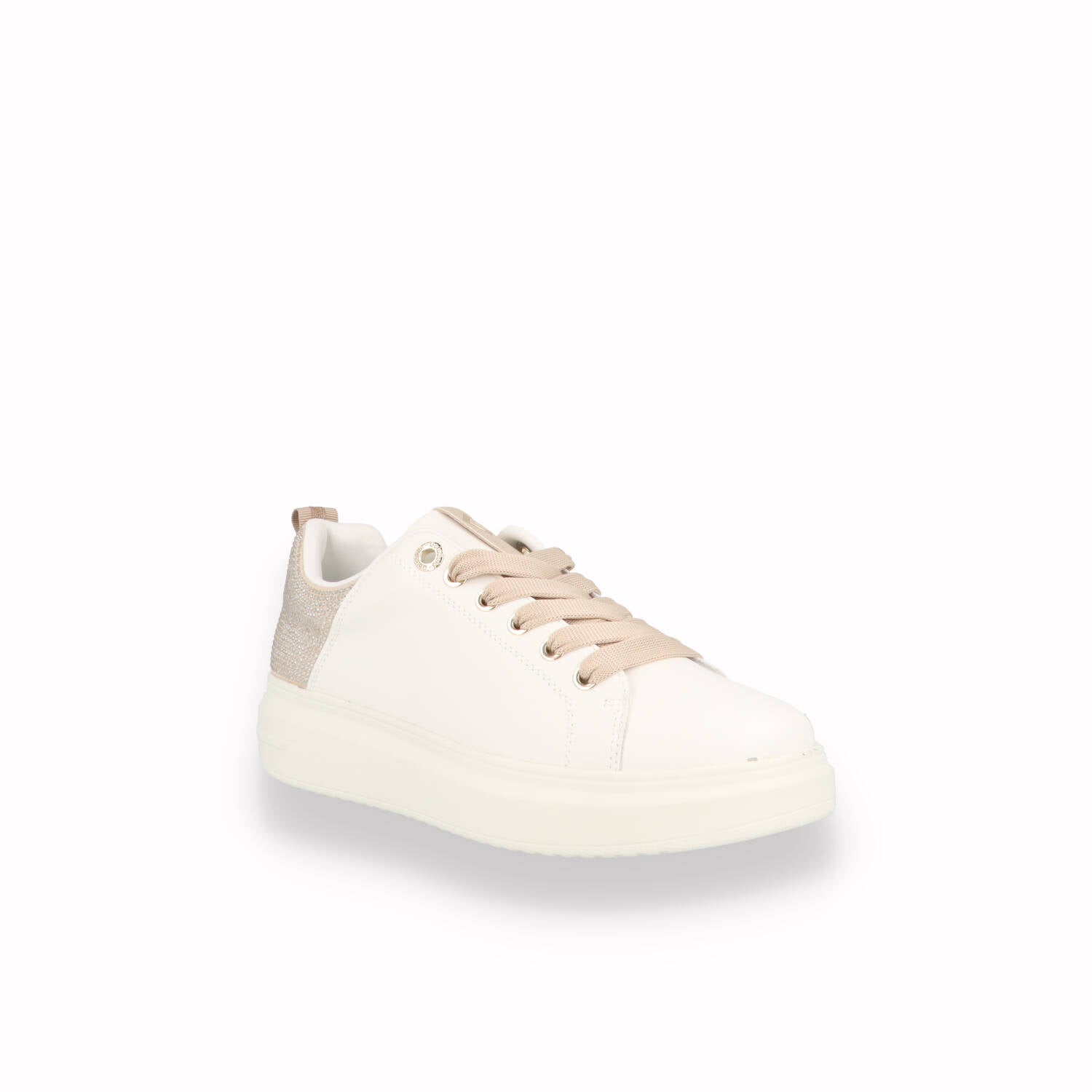 Sneakers GOLD&GOLD Donna Bianco con dettagli Rosa