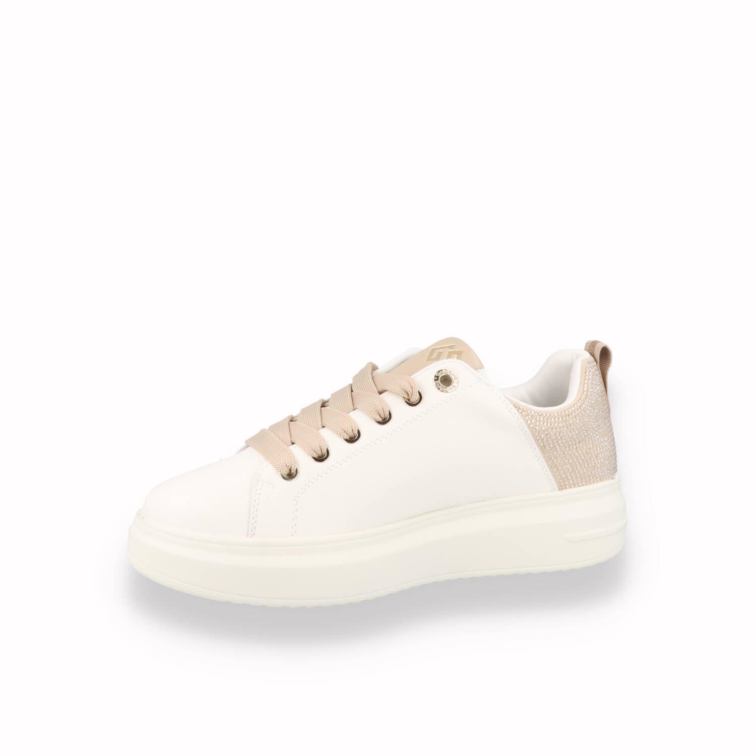 Sneakers GOLD&GOLD Donna Bianco con dettagli Rosa