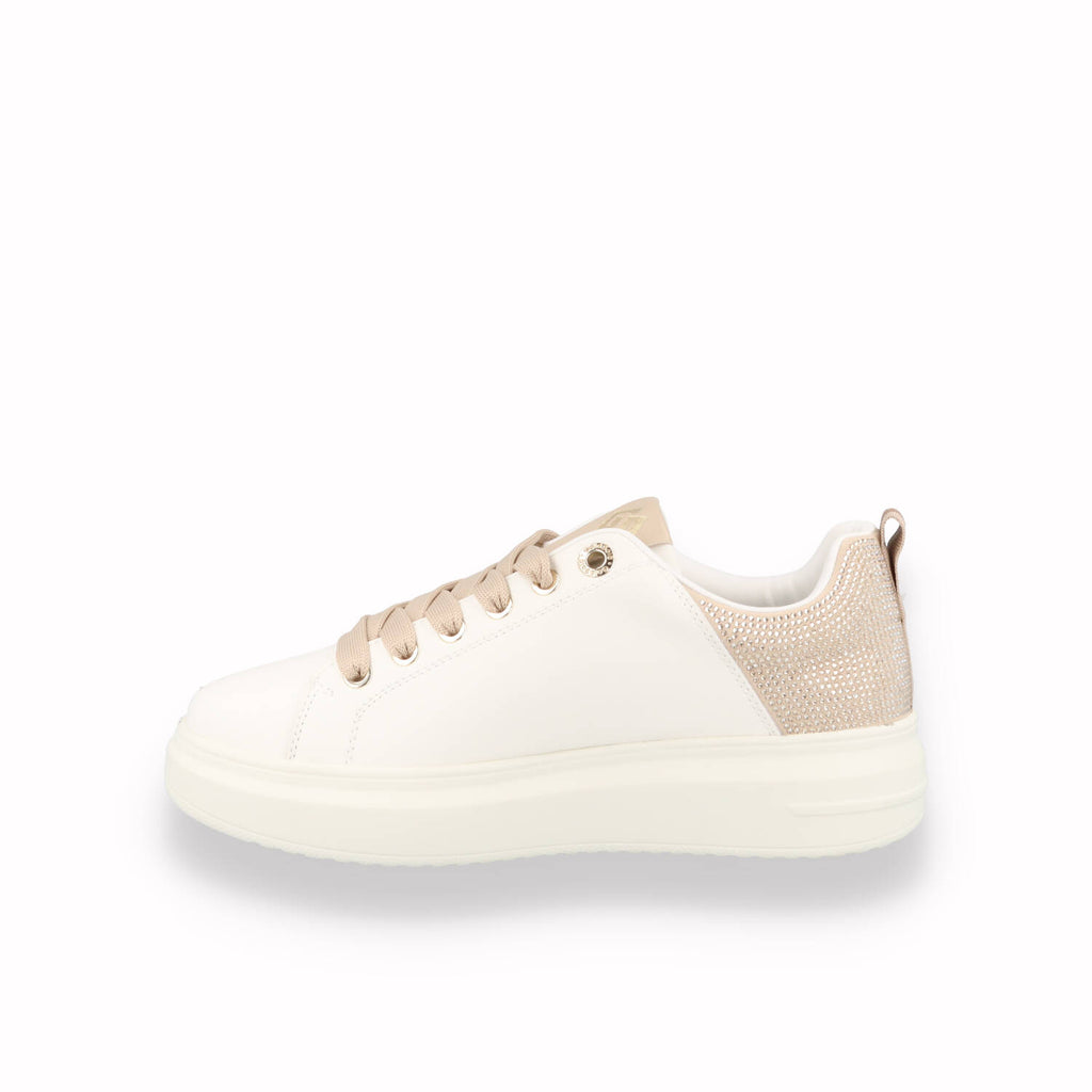 Sneakers GOLD&GOLD Donna Bianco con dettagli Rosa