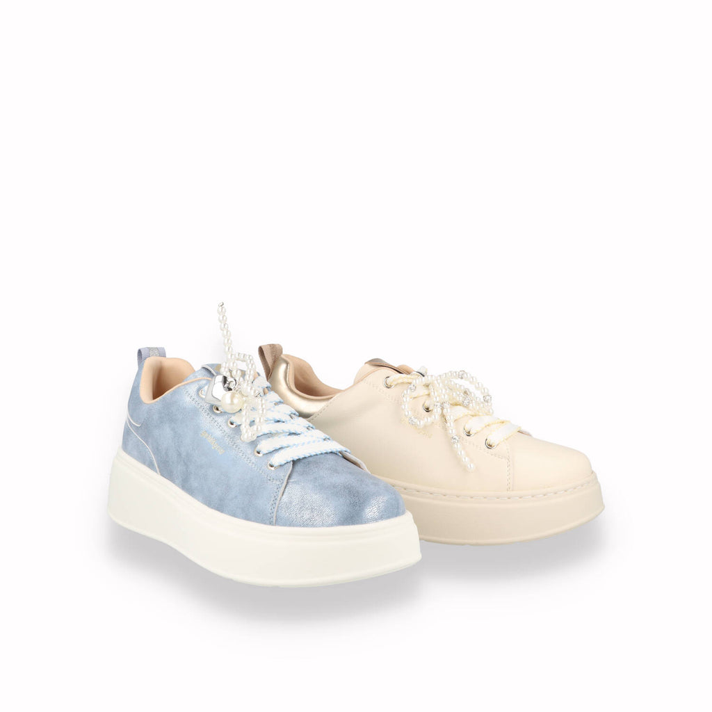 Sneakers GOLD&GOLD Donna con accessorio di perle